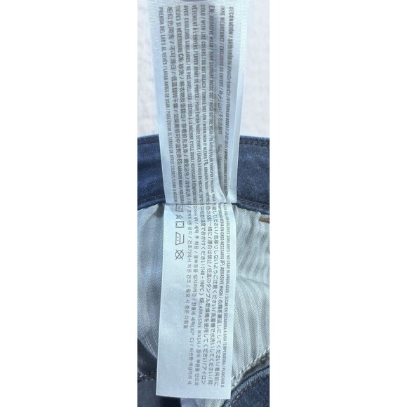 Abercrombie & Fitch Harper Jeans Size 27 Low Rise Ankle Dark Wash Women's - Picture 6 of 13